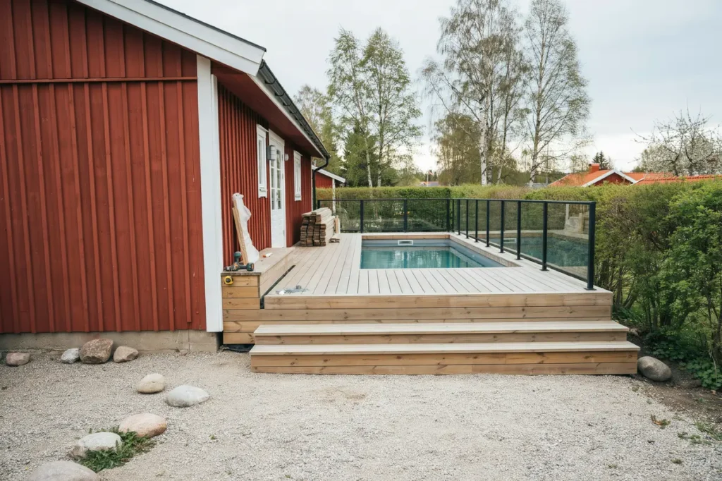 bygga altan och poold ck smarta id er f r en snyggare och mer funktionell uteplats