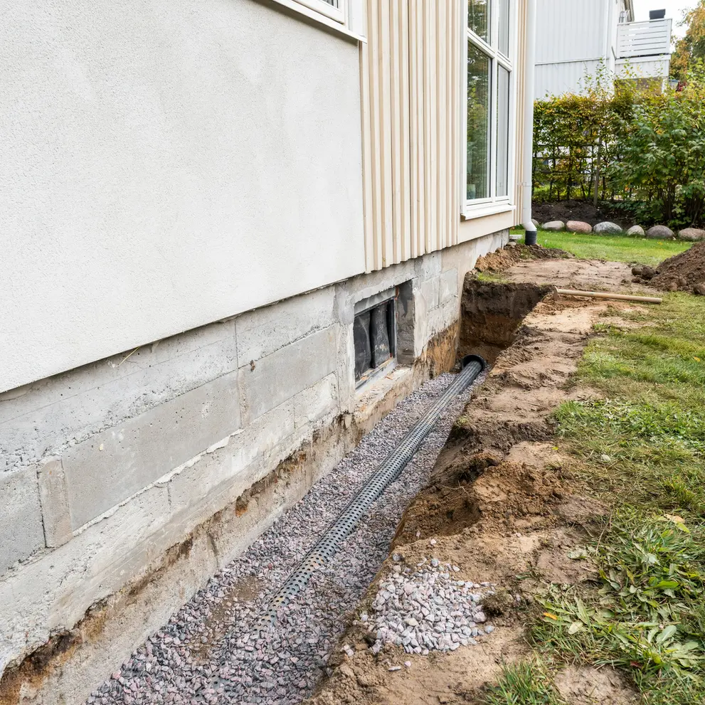 dranering renovera kallaren helsingborg skane